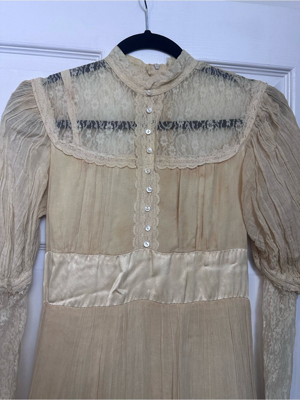 Vintage Gunne Sax Dress Lace Small - Picture 2 of 7